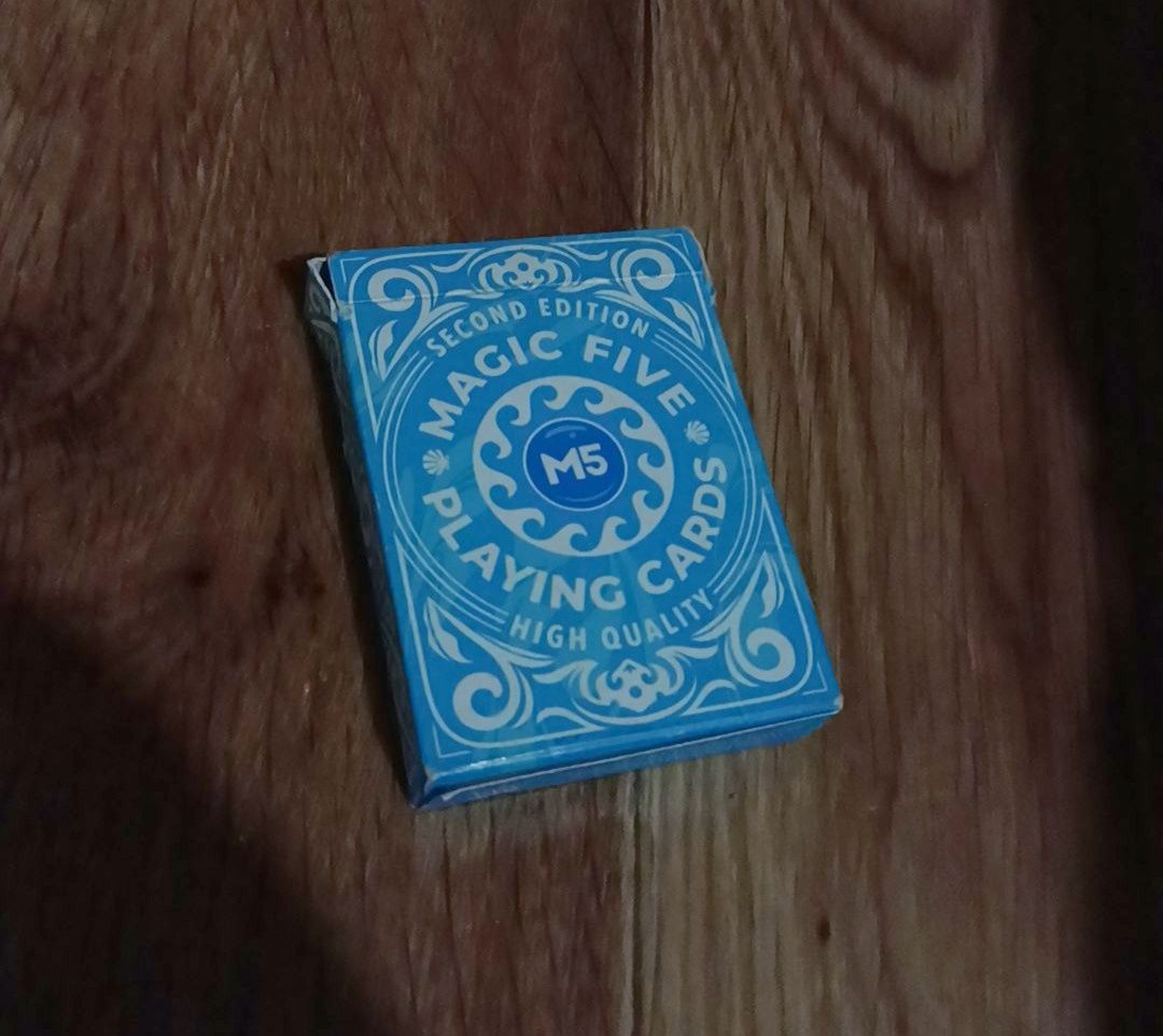 Набор для фокусов Magic Five Игральные карты Blue Deck
