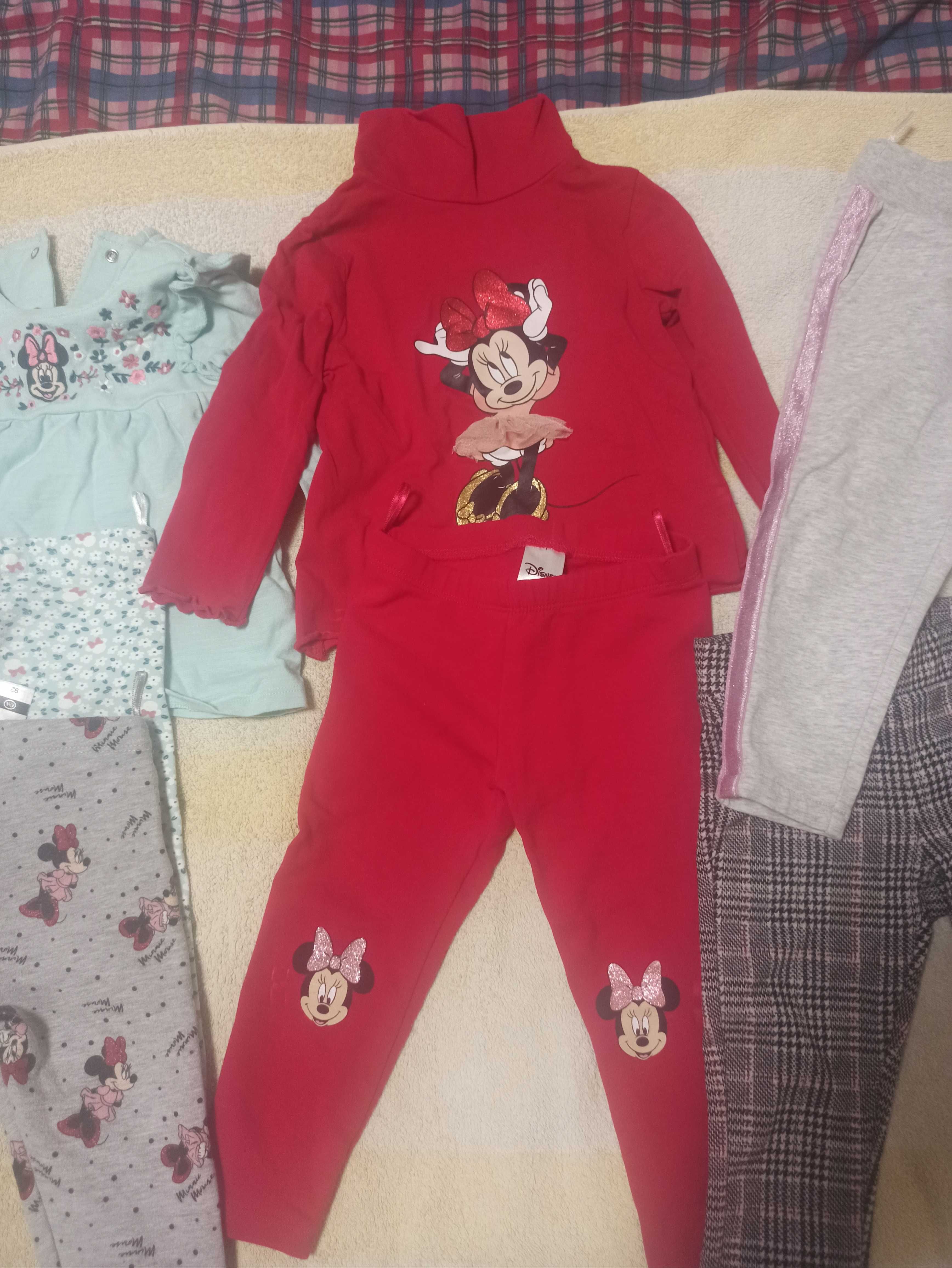 Lote roupas minnie hello kitty tamanho 92
