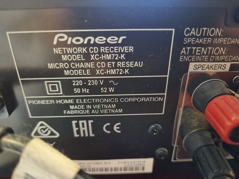 Wieża Pionner XC-HM72-K