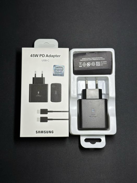 Super Szybka Ładowarka Samsung 45W USB Typ C 1m.