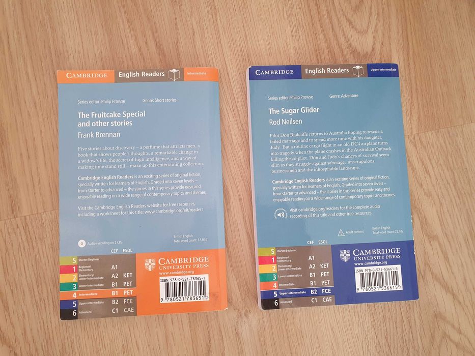 Livros. Cambridge university press - level B1/B2