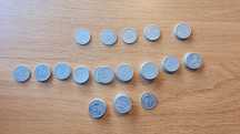 53 monety 10 groszy 1963 - 1985