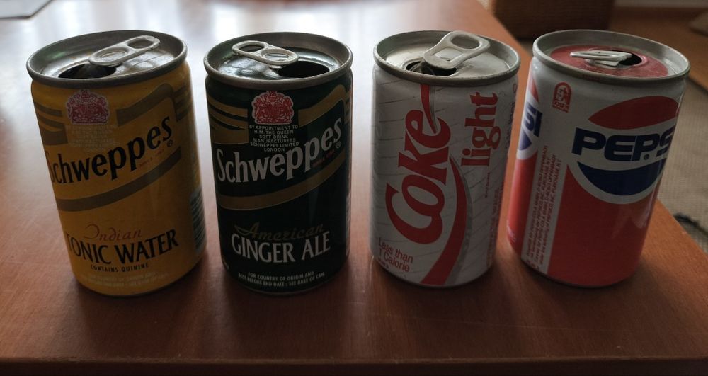 Mini latas coleção (3,5x2cm)