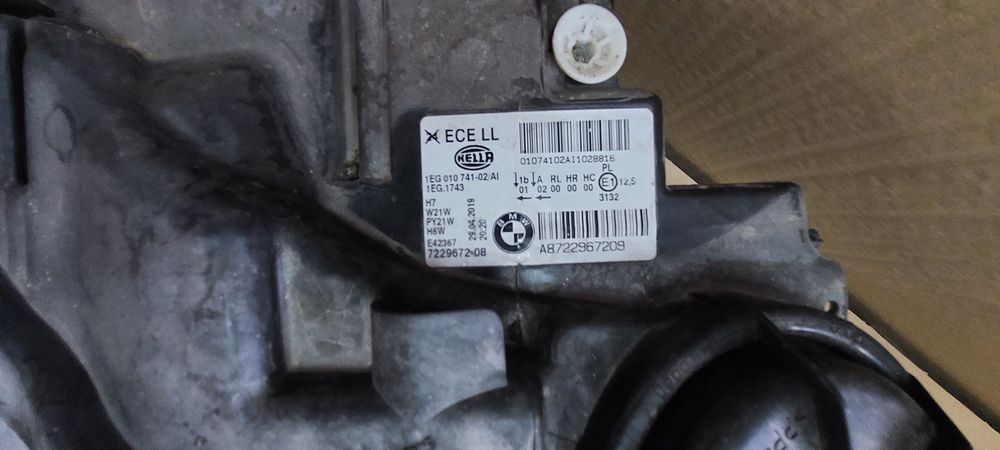 Ótica direita bmw F20