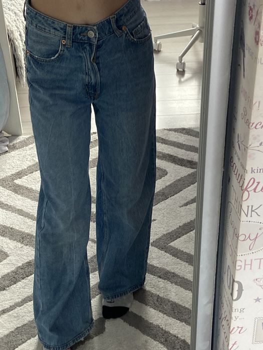 Женские синие джинсы Zara
