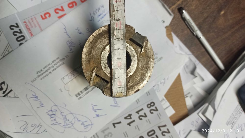 głowica  dwunożowa do frezarki