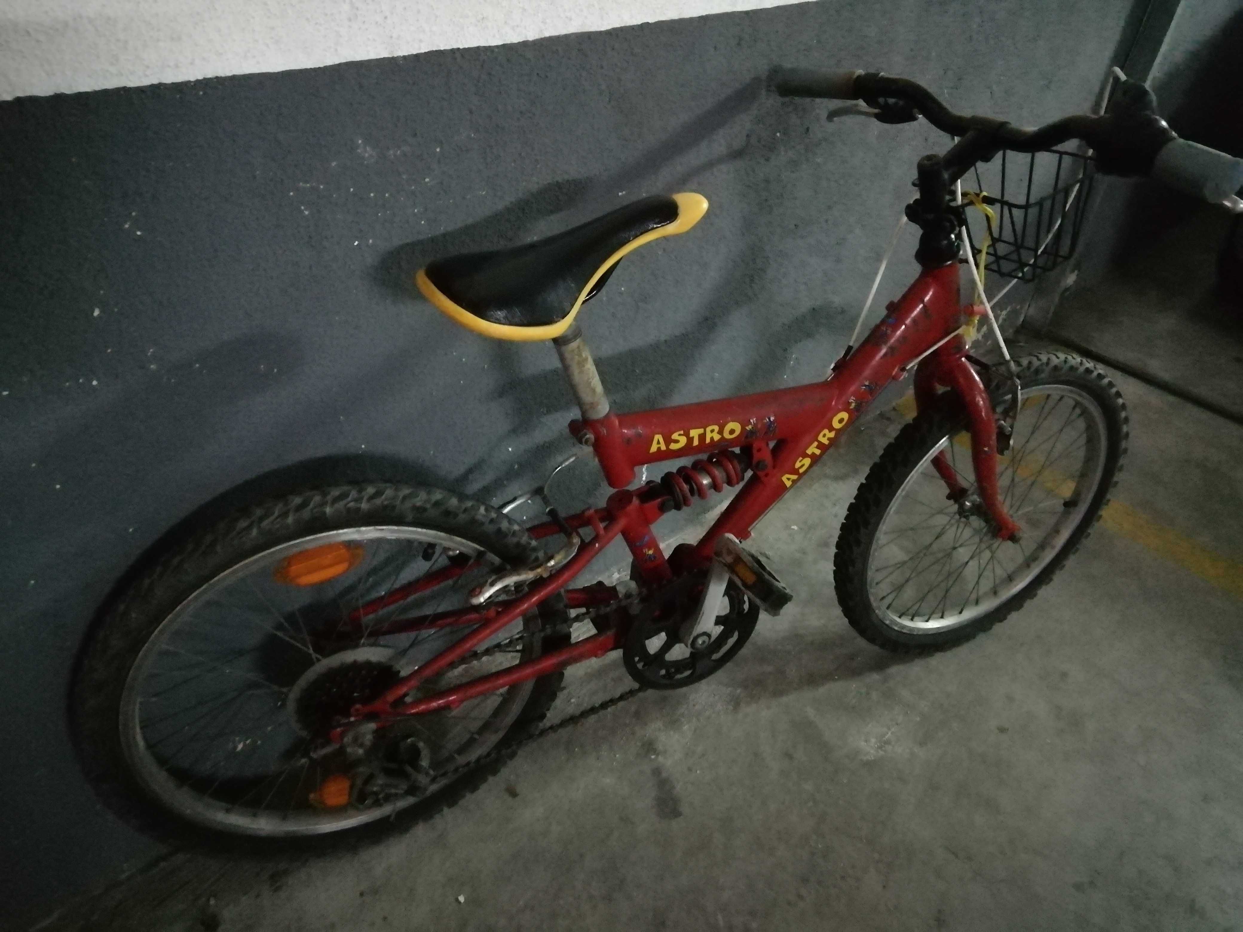 Bicicleta de criança adolescente