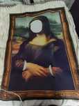 Piękny strój przebranie obraz portret Mona Lisa rozmiar uniwersalny