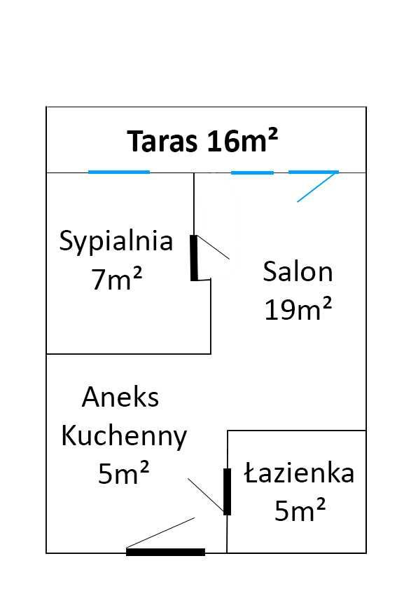 Sympatyczne mieszkanko 2 pokojowe - Ikea, Galeria Bronowice, AZORY