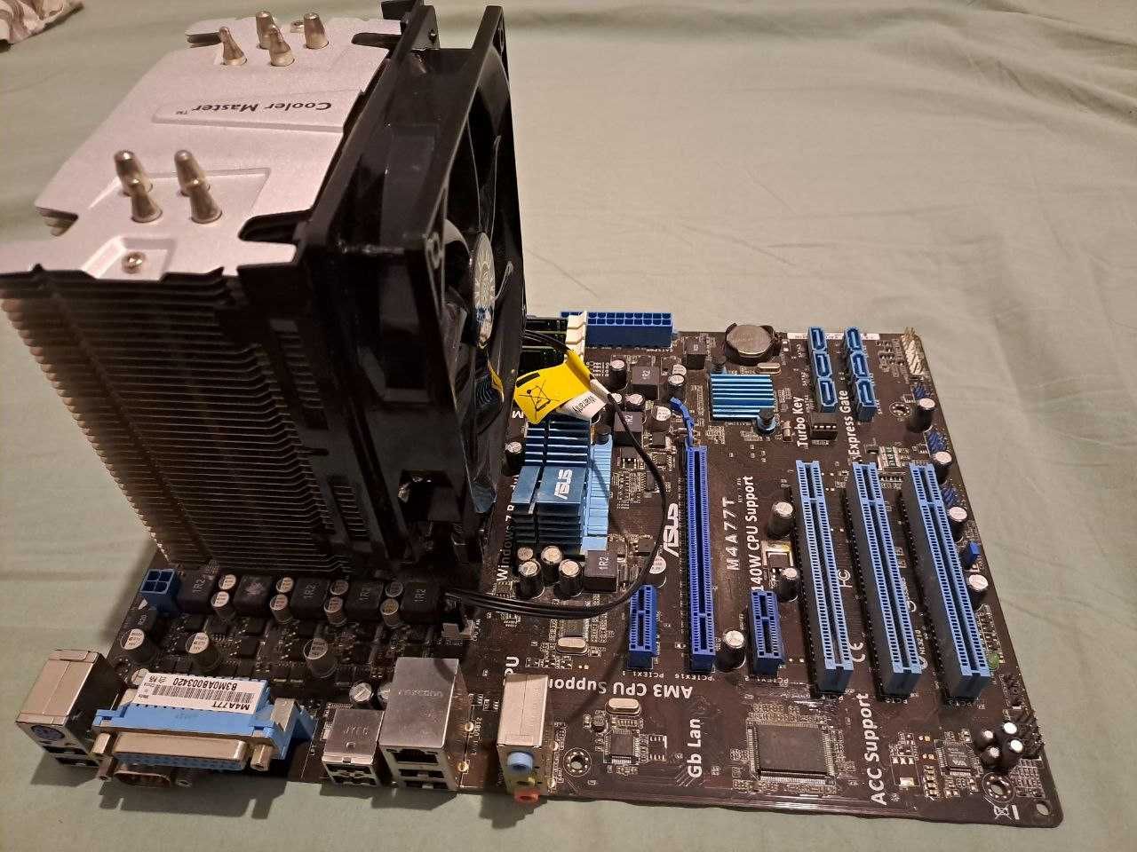 Procesor AMD Phenom II X6 1090T + płyta główna,ram,cooler