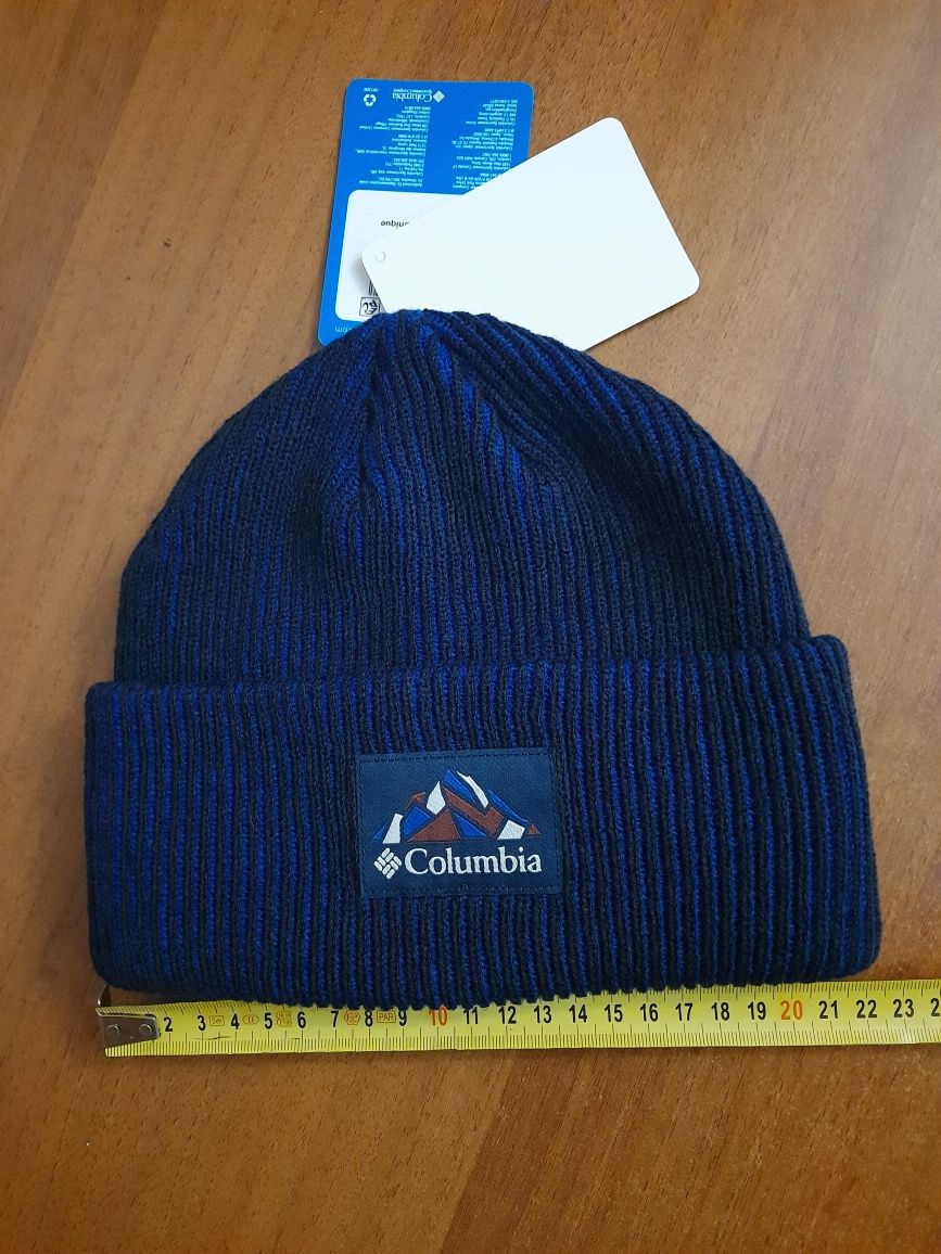Шапка Columbia Provisions Cuffed Beanie - collegiate navy/mountain