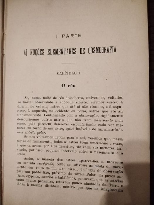 Compêndio de Geografia Geral Cosmografia e Cartografia