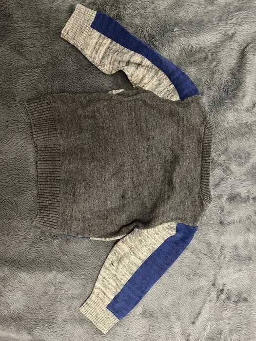 Sweter chłopięcy next 6-9 miesięcy elegancki