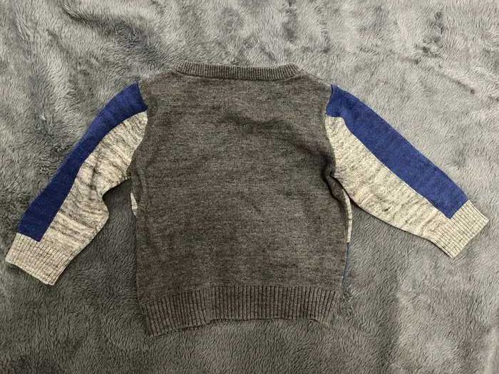 Sweter chłopięcy next 6-9 miesięcy elegancki