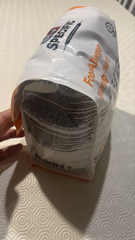 Ração Specific gato - intolerancia alimentar