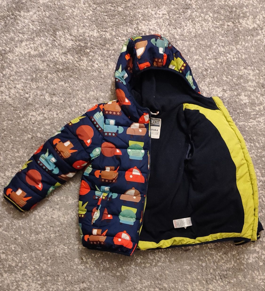 Зимова куртка на хлопчика 4-6 років