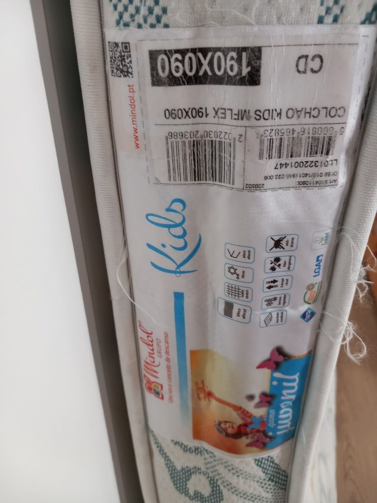 Colchão (Mindol) para crianças