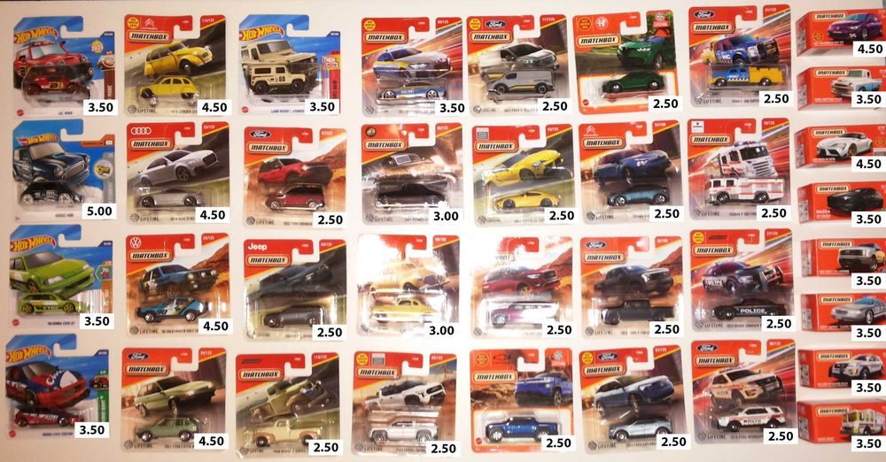Carros Hot Wheels , Matchbox , Majorette , Escala 1/64