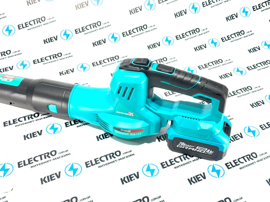 Аккумуляторная воздуходувка GRAND АВД-20 PRO (без АКБ и ЗУ) Пылесос