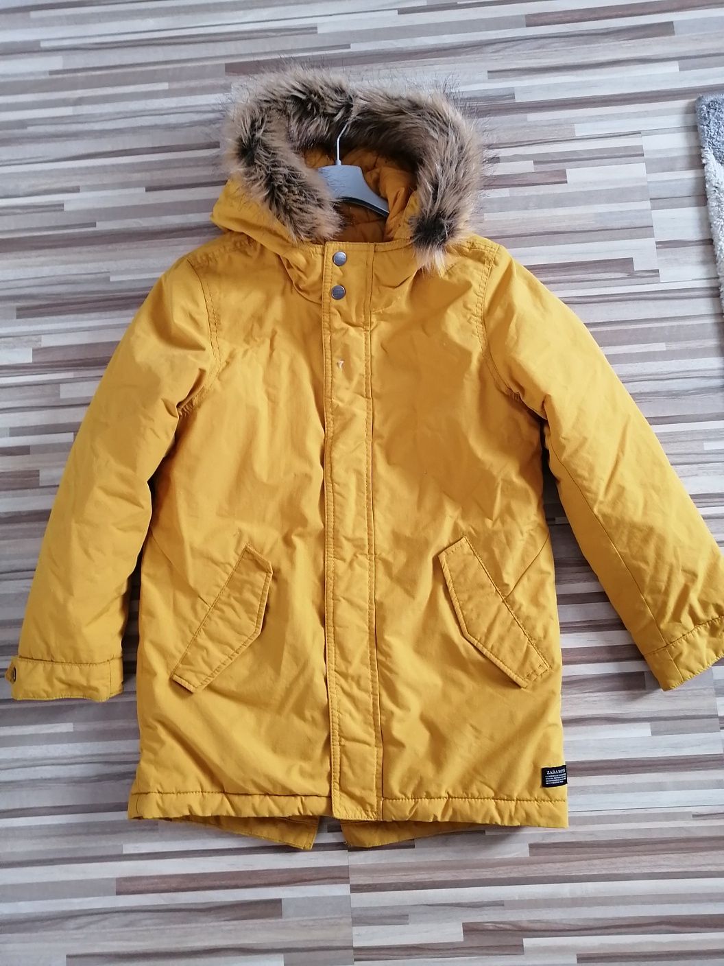 Kurtka parka przejściowa wiosenna jesienna Zara 140 cm