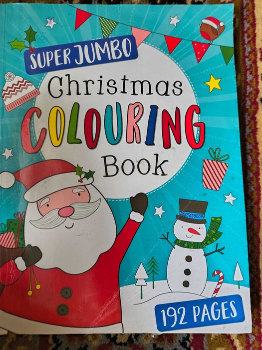 Разукрашка с Новогодней тематикой Англия