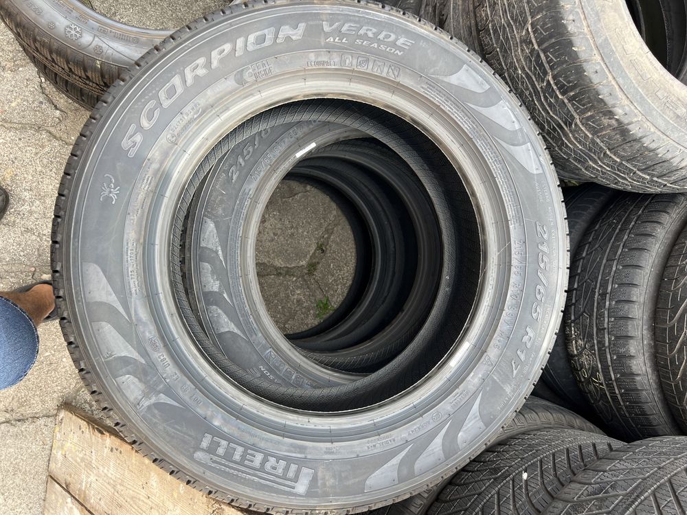 Opony całoroczne 215/65 R17 99V Pirelli Scorpion Verde komplet FV