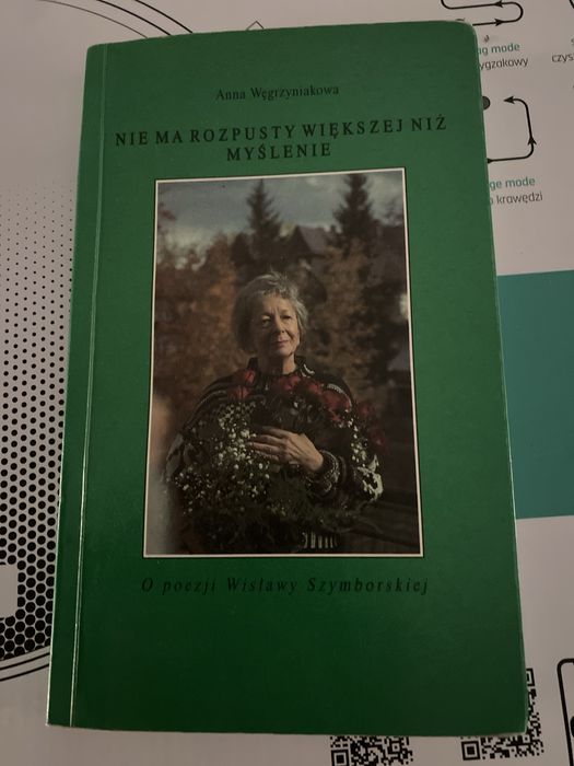 Nie Ma Rozpusty Wiekszej Niz Myslenie Kompendium Wiedzy o Szymborskiej