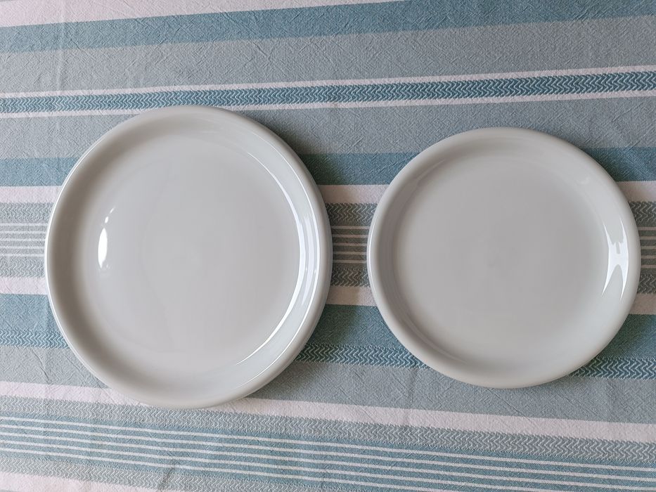 Prato Branco Ladeiro e Sobremesa