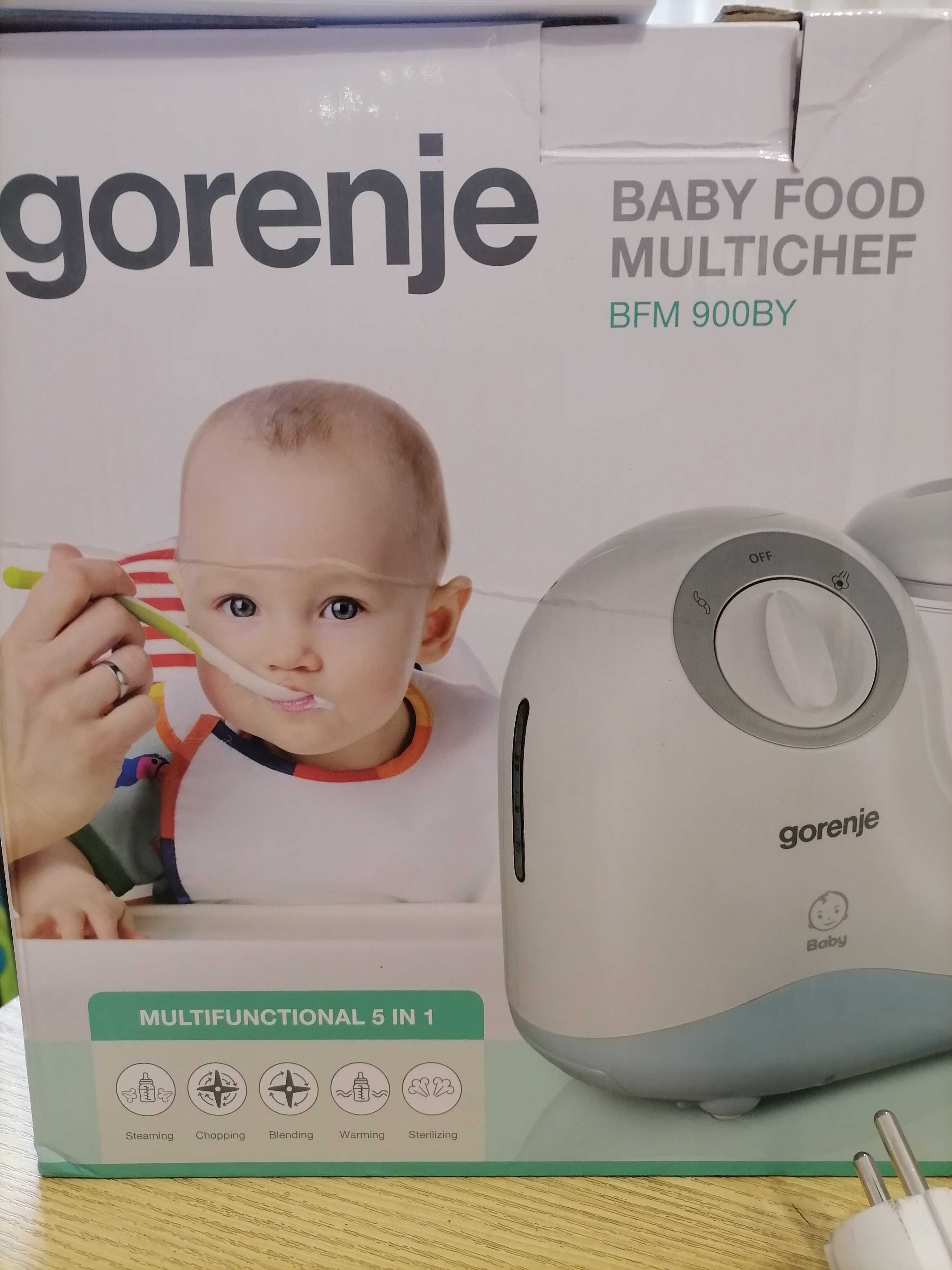 Блендер Gorenje. Пароварка