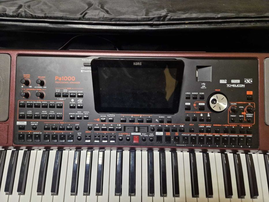venda: Korg PA1000 – usado poucas vezes