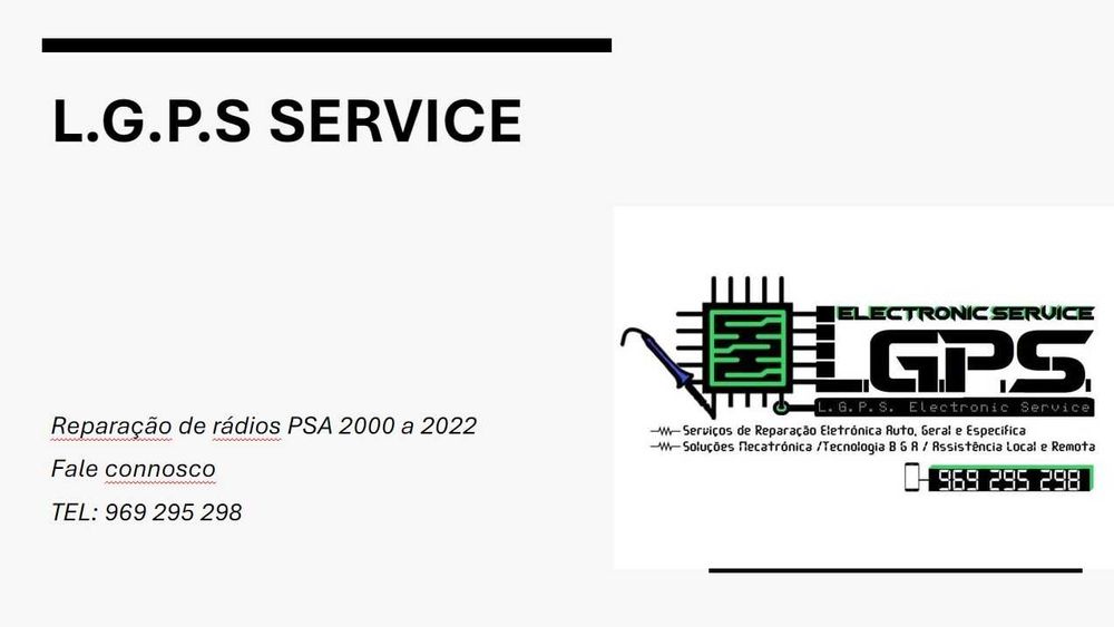 Reparação Rádios Peugeot,Citroen