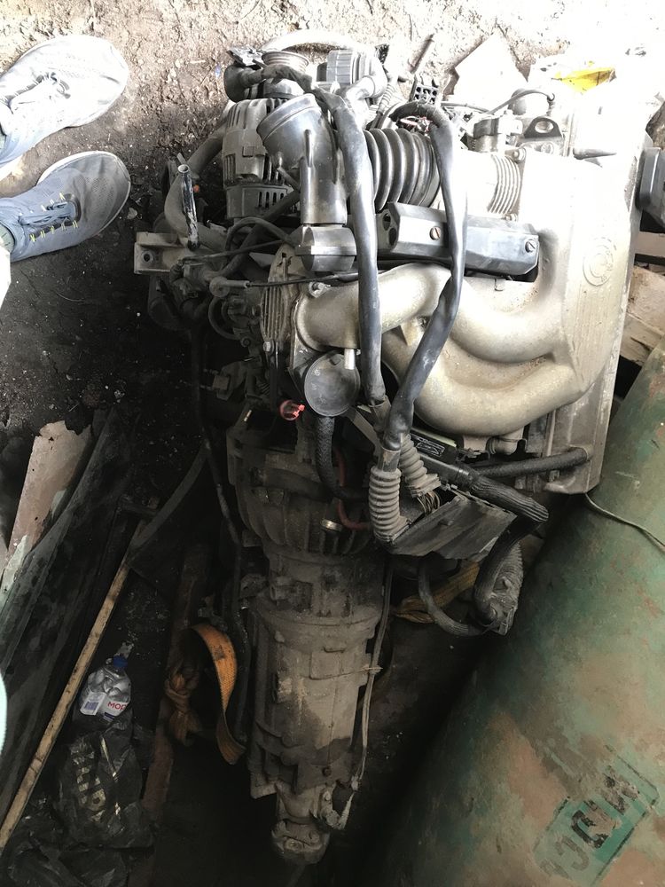 Двигатель / мотор M43B18 полный свап с АКПП коробка автомат бмв