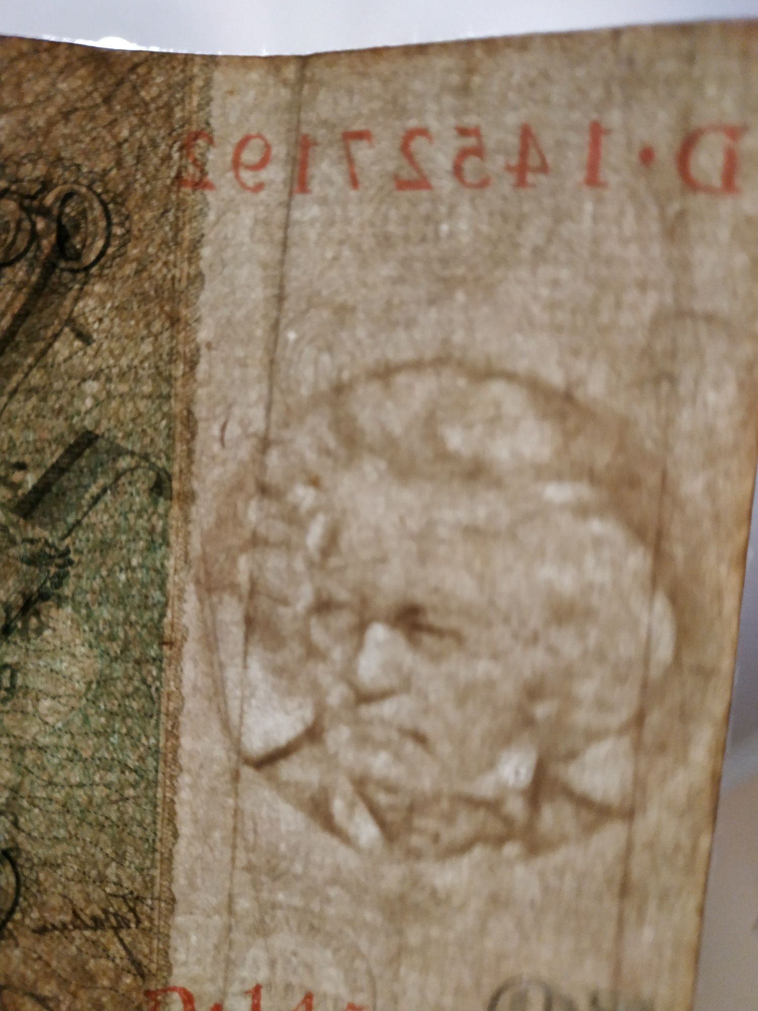 Dwa przedwojenne banknoty niemieckie