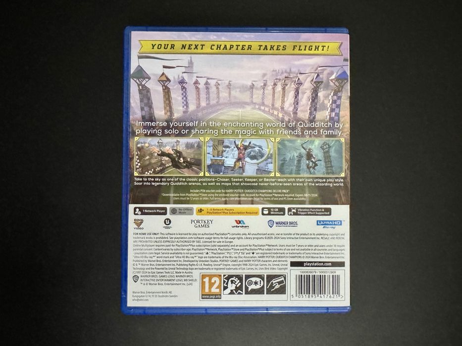 Jogo PS5 Harry Potter Quidditch Champions Deluxe Edition
