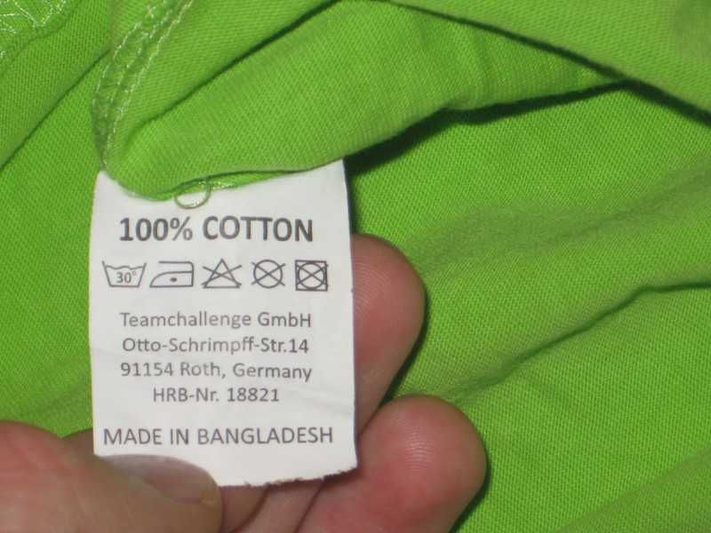 T-shirt koszulka krótki rękaw triatlon Helfer L zielony odblask