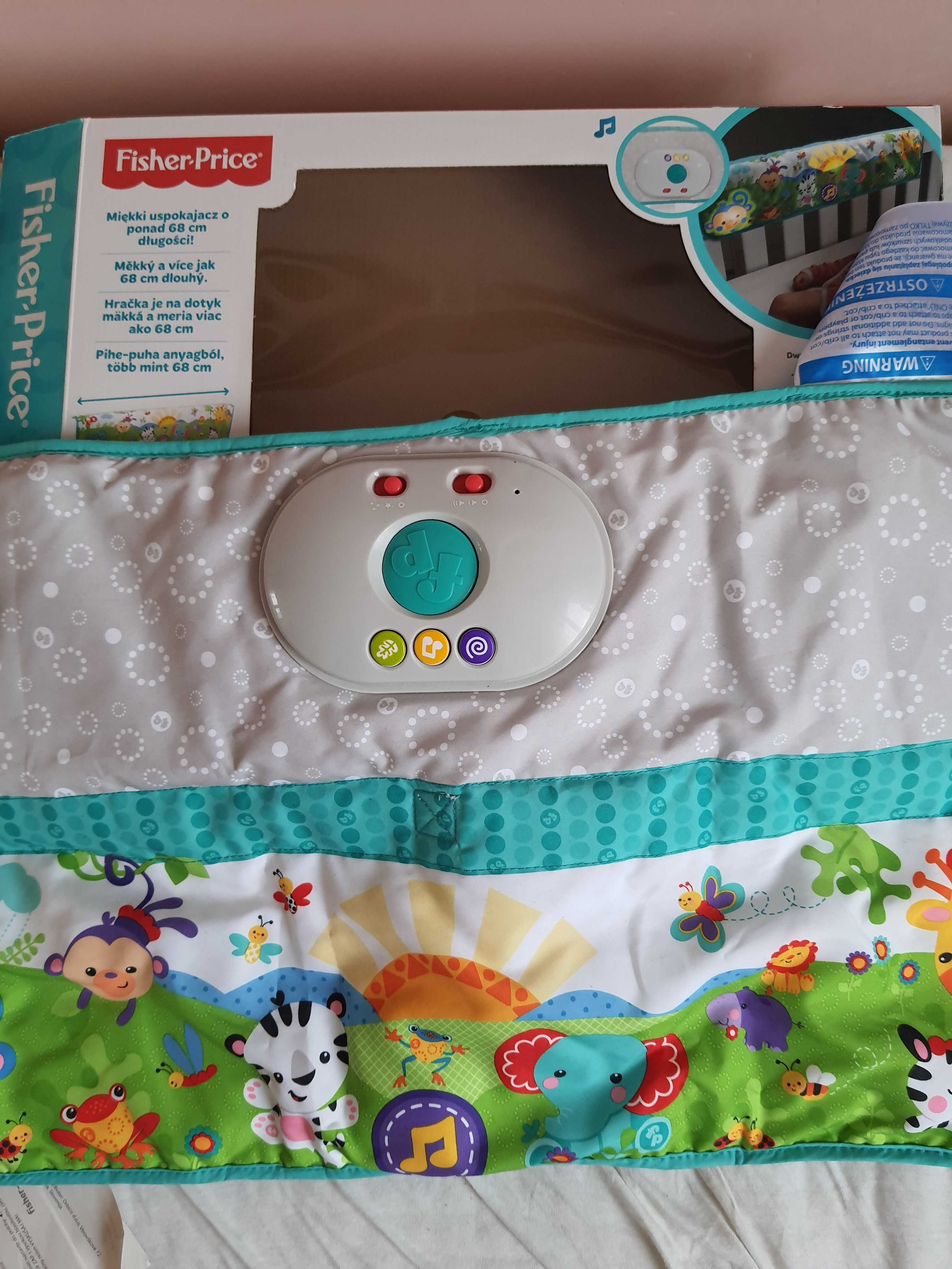 FISHER PRICE miekki uspokajacz do ŁÓŻECZKA biały szum