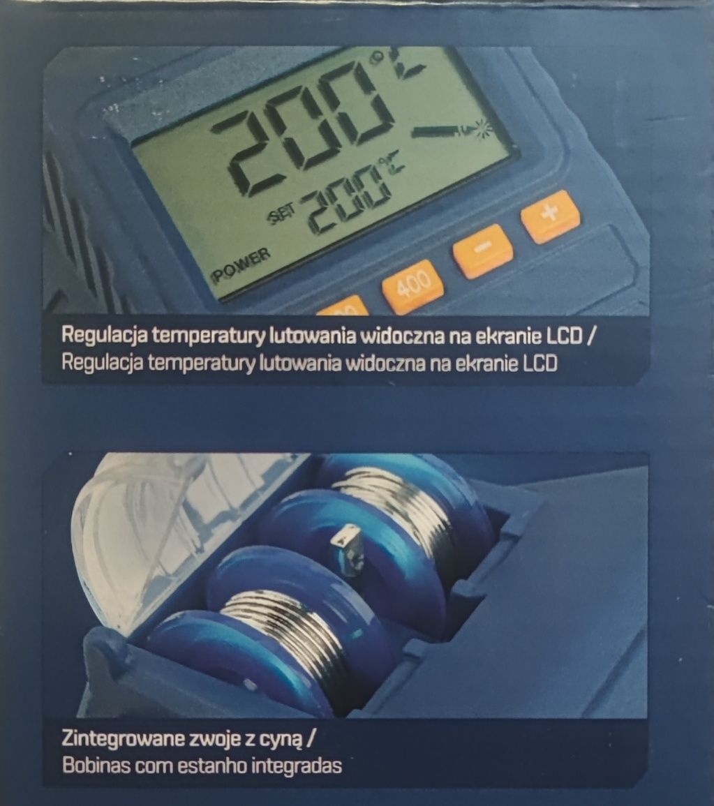 Cyfrowa stacja lutownicza Niteo 60W, nowa, gwarancja.