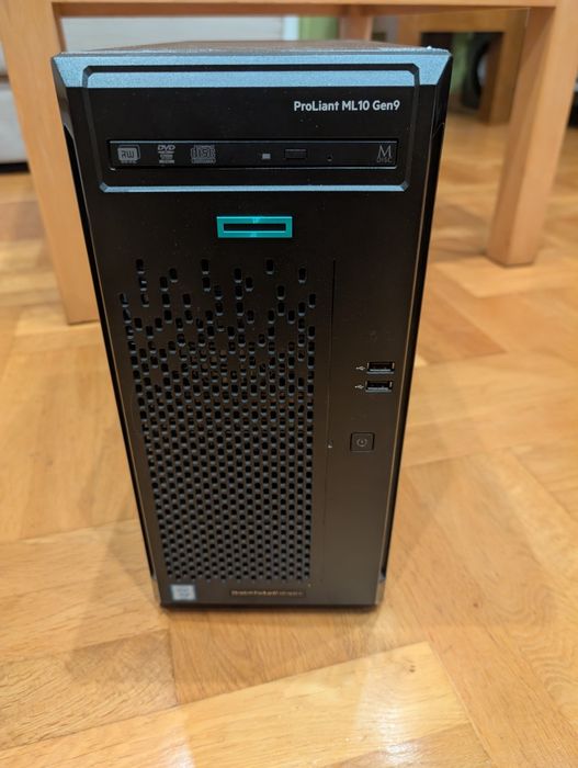 HPE ProLiant ML10 Gen9 serwer nas hp xeon 8gb
