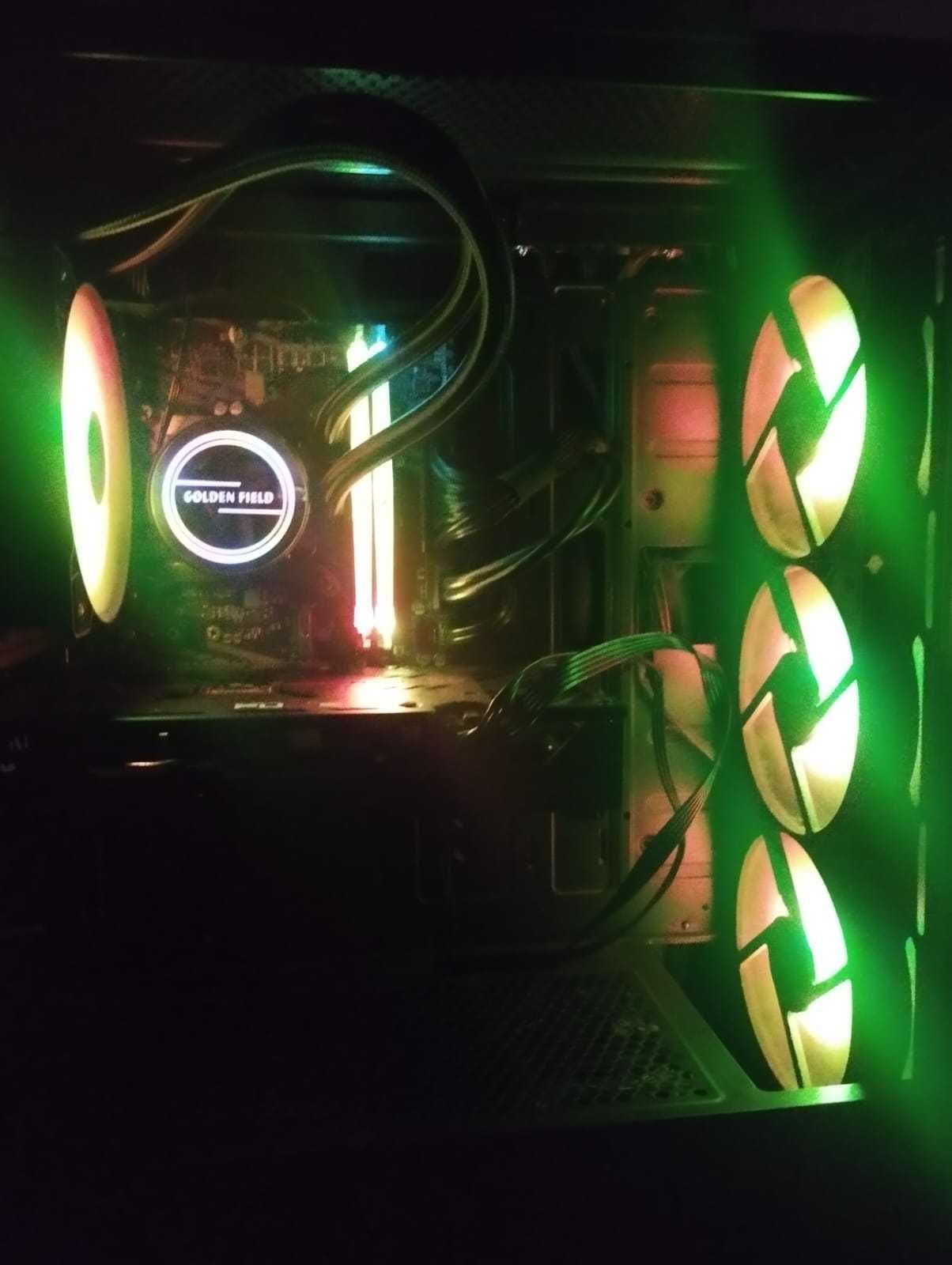 Negociável - Vendo PC GAMING I5 10600K - 16GB - RX6600XT 8G