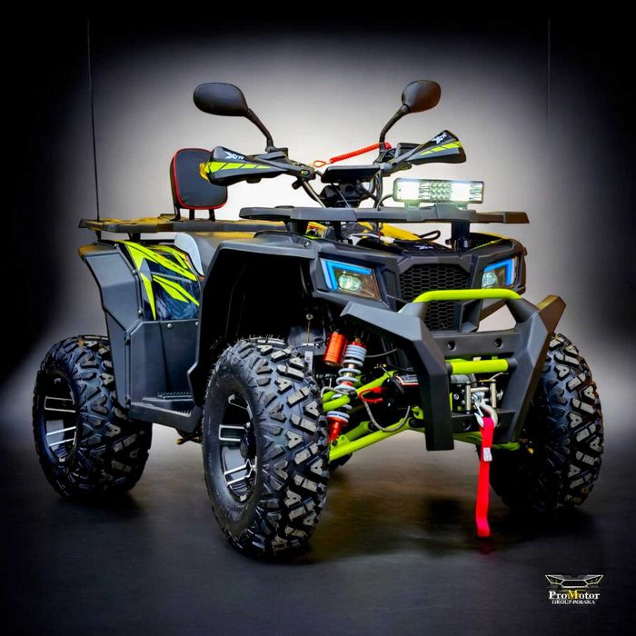 quad XTR FARMER 250 xxl // WYCIĄGARKA / FULL 2025 Jakość PŁUG ProMotor