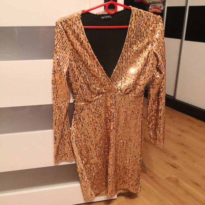 Nowa Sukienka karnawałowa Sylwestrowa rozmiar M