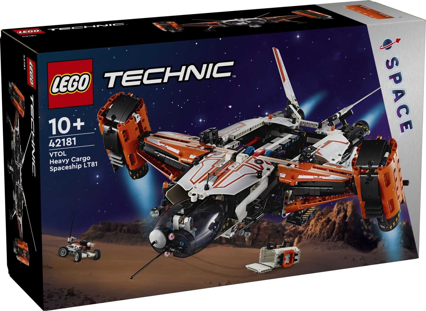 Конструктор LEGO Technic 42181 Грузовой космический корабль VTOL LT81