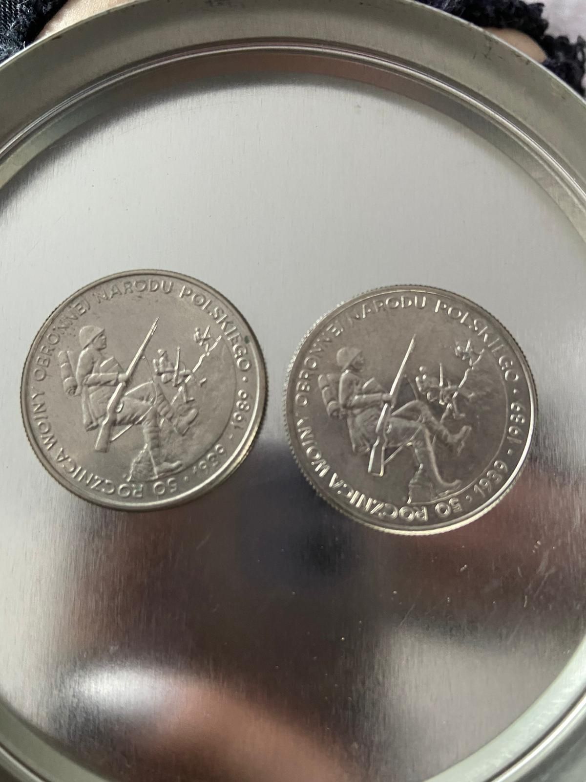 Monety 500 zł z 1989