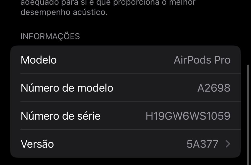 Airpods pro.
