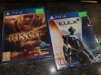 Zestaw 2 gry PS4 (Risen + Elex 2) nowe w folii WYPRZEDAŻ NADWYŻEK