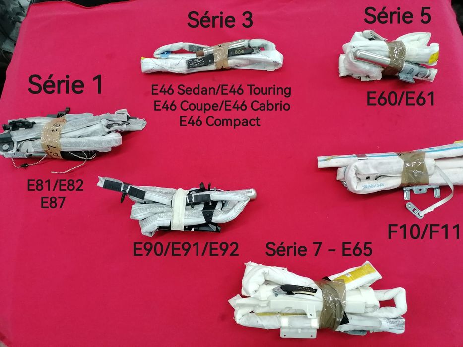 Varias Cortinas de airbag bmw