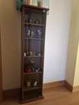 vitrine em cerejeira