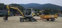 Wacker Neuson EW 65  Wacker neuson ew 65 engcon, rototilt,widły, przyczepka