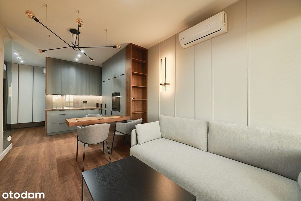 Piękny, nowoczesny 2-pokojowy apartament z widokiem na Wisłę