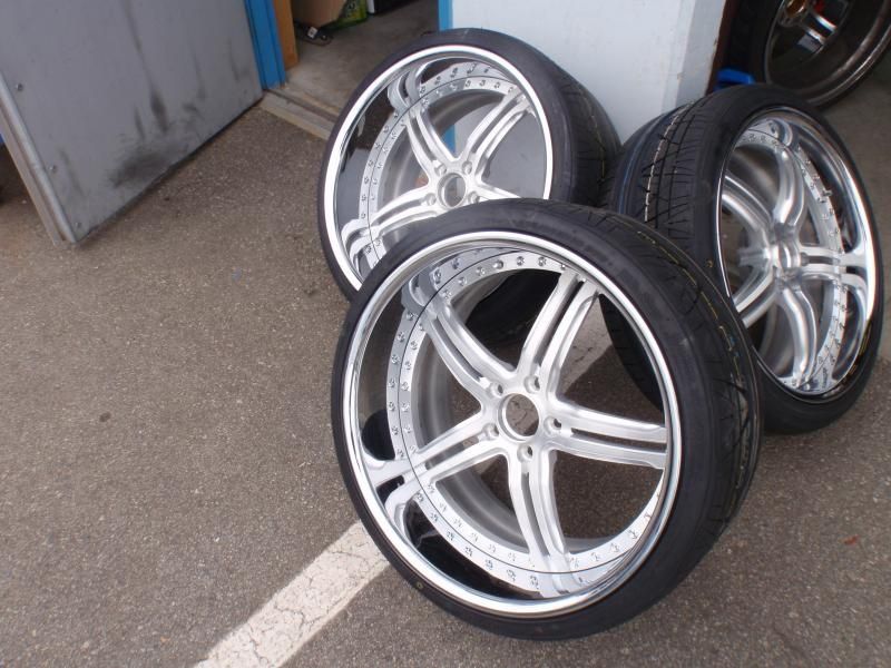 20' 5x120 skrecane 3tlg bmw corvette bbs vossen ac schnitzer work